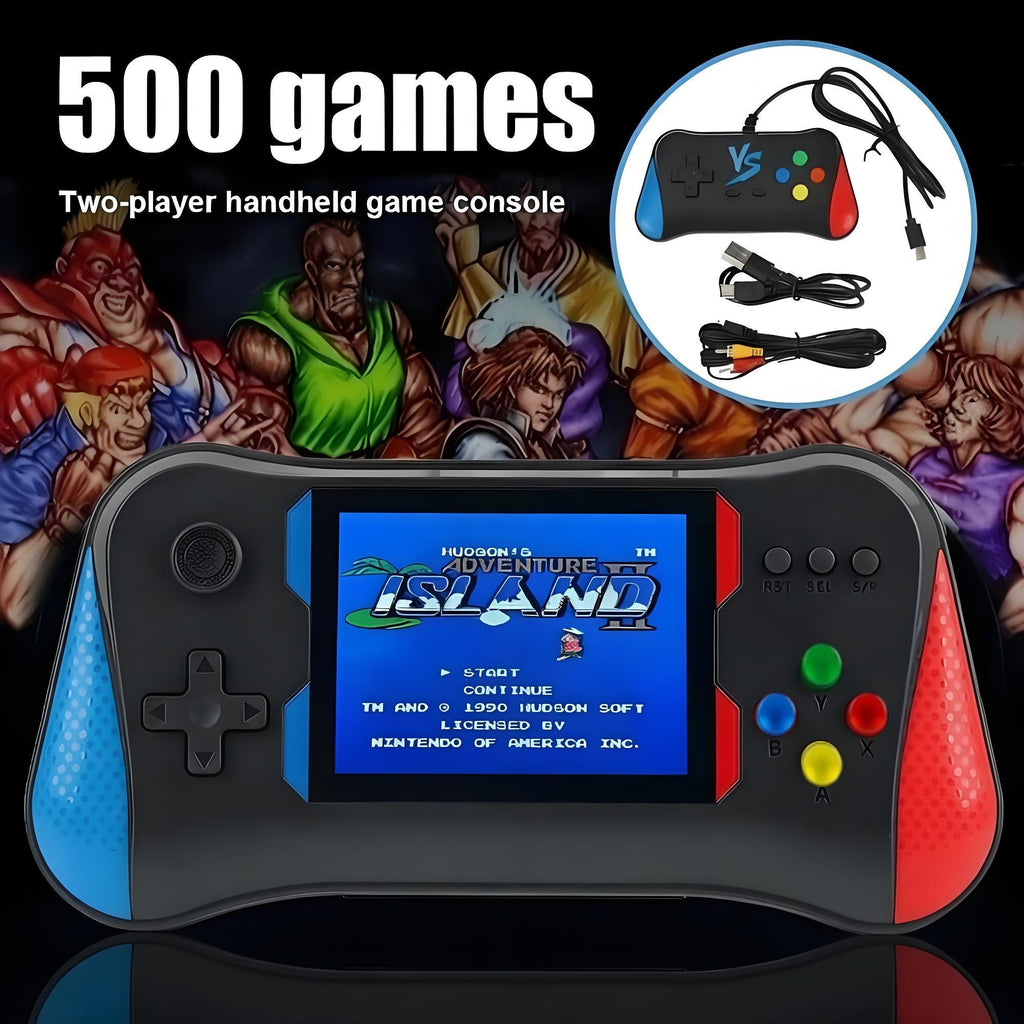 500 Classic Games Handheld Retro Video Game Console Player – Toy Trendz UK